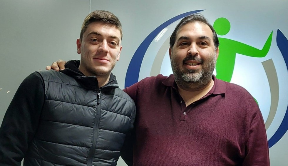 A generic square placeholder image with rounded corners in a figure.