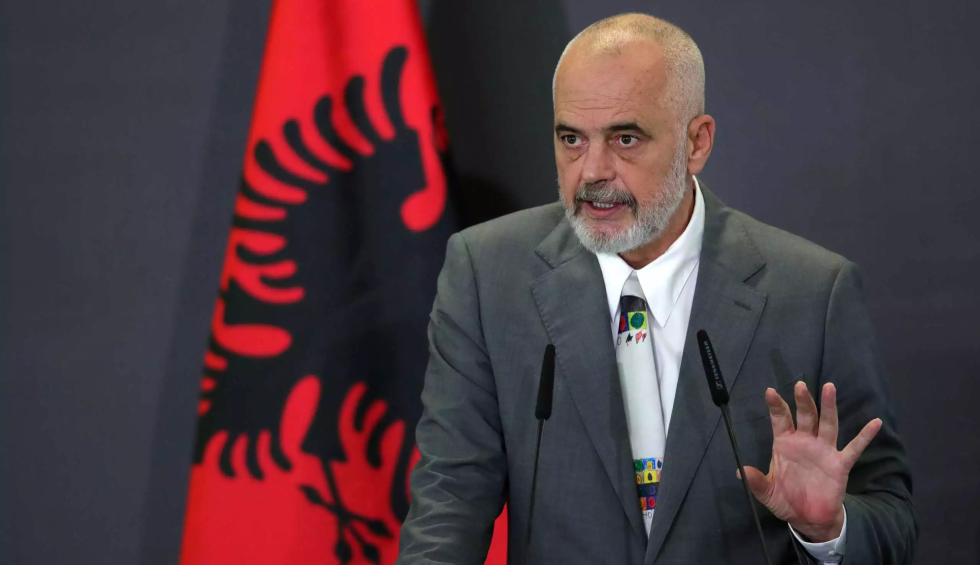 A generic square placeholder image with rounded corners in a figure.