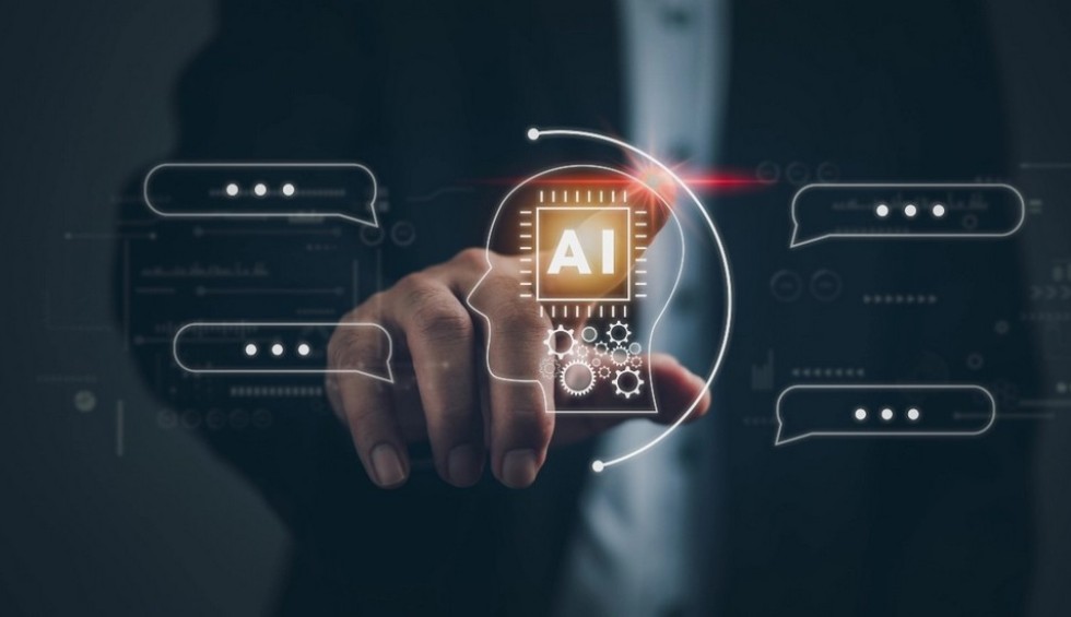 A generic square placeholder image with rounded corners in a figure.