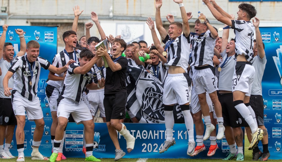 Πρωταθλητής και στην Κ17 ο ΠΑΟΚ, κέρδισε με 1-0 τον Ολυμπιακό