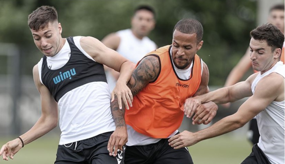 A generic square placeholder image with rounded corners in a figure.