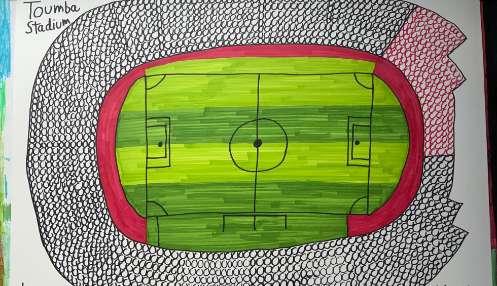 A generic square placeholder image with rounded corners in a figure.