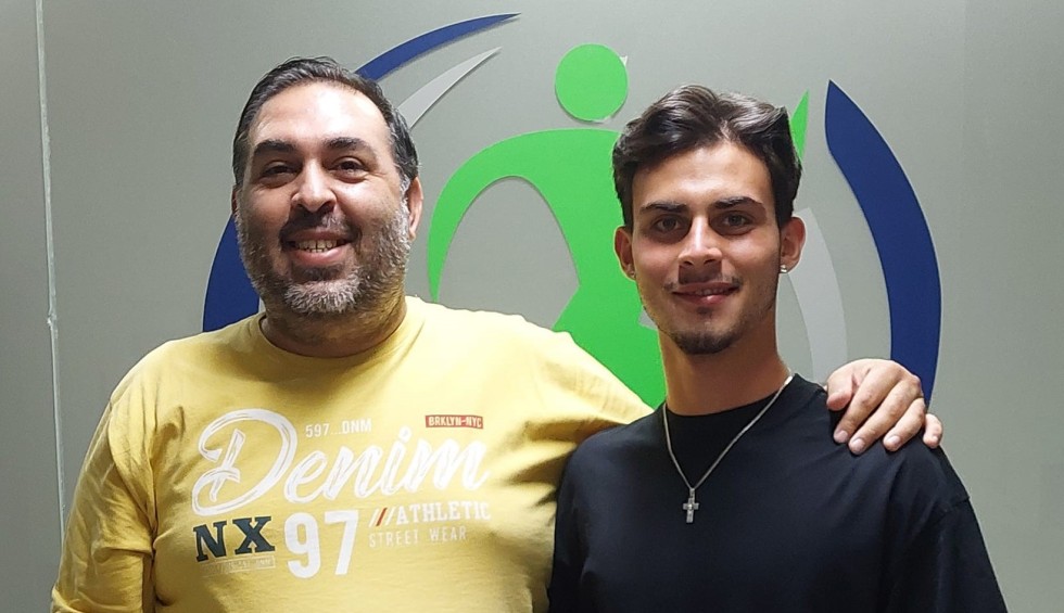 A generic square placeholder image with rounded corners in a figure.