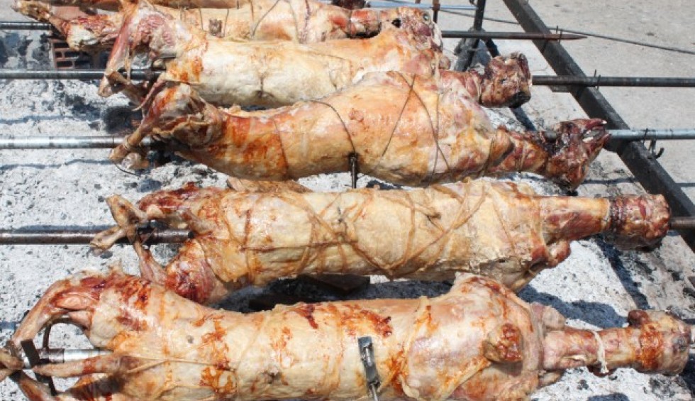 A generic square placeholder image with rounded corners in a figure.