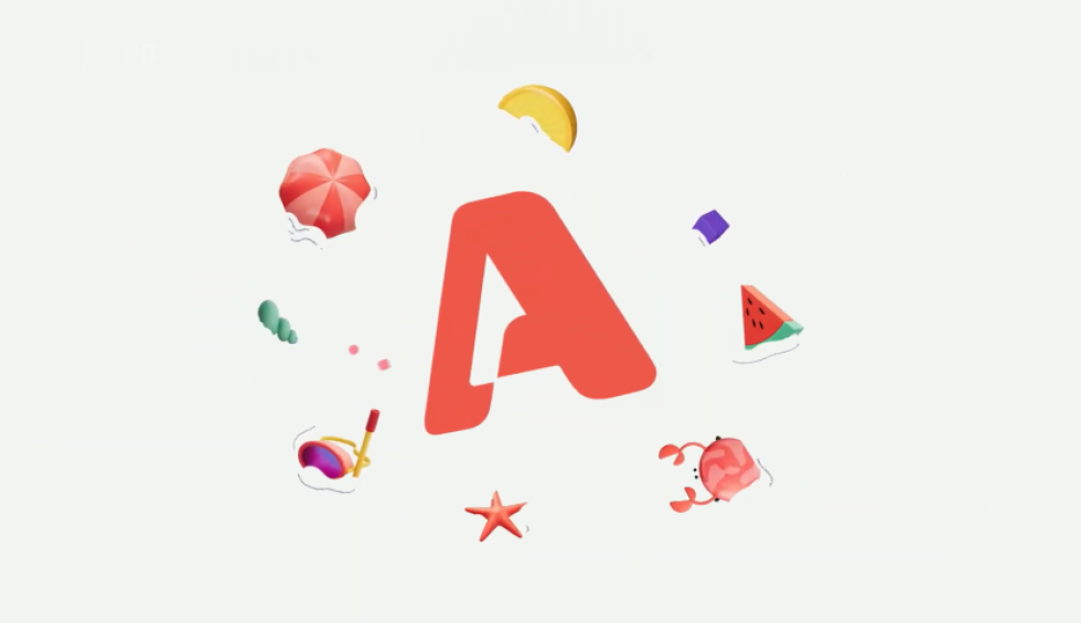 A generic square placeholder image with rounded corners in a figure.