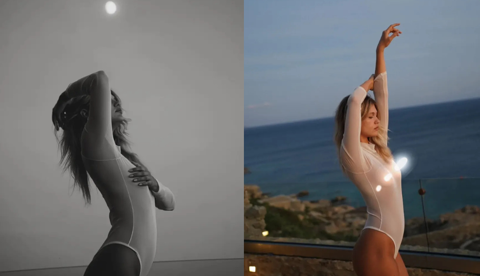 A generic square placeholder image with rounded corners in a figure.