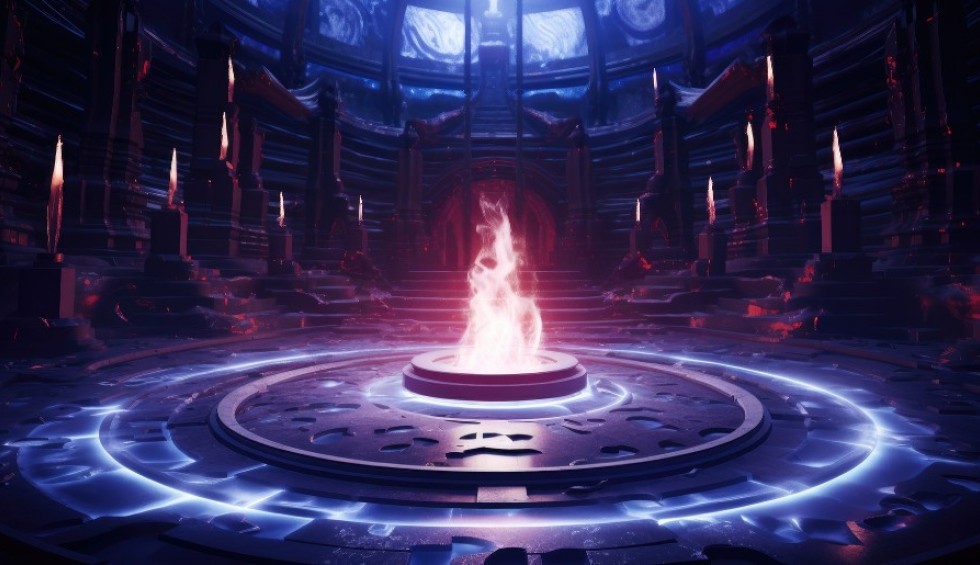 A generic square placeholder image with rounded corners in a figure.