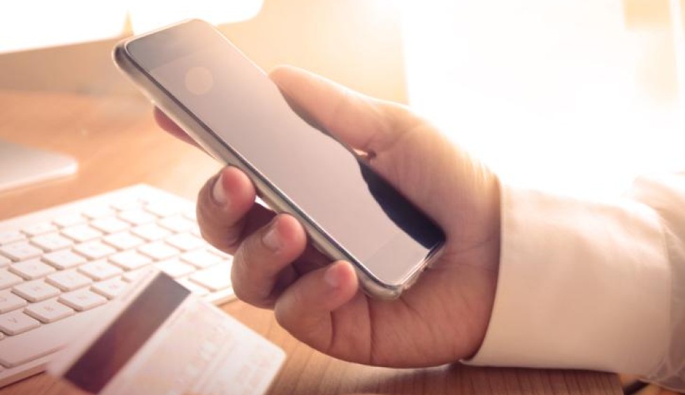 A generic square placeholder image with rounded corners in a figure.