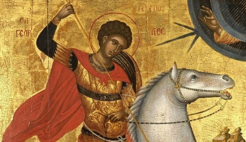 A generic square placeholder image with rounded corners in a figure.