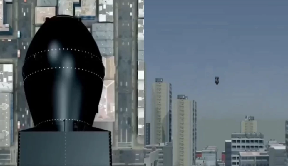 A generic square placeholder image with rounded corners in a figure.