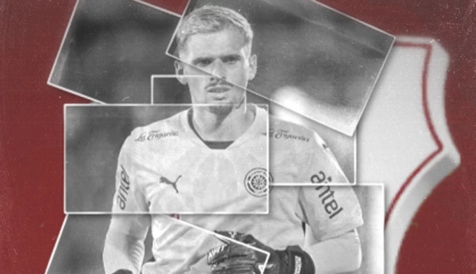 A generic square placeholder image with rounded corners in a figure.