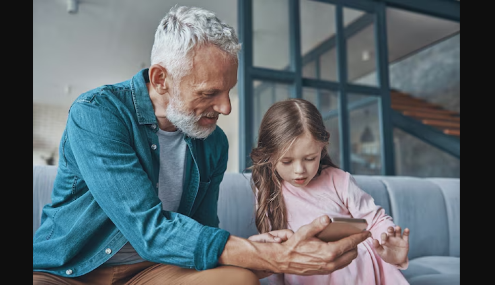 A generic square placeholder image with rounded corners in a figure.