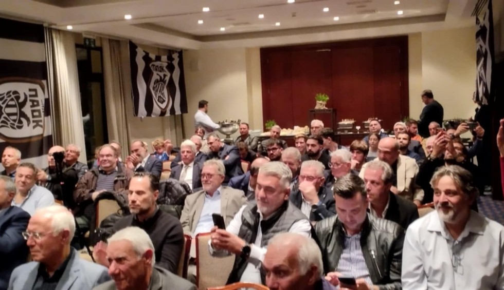 Εκπρόσωπος Ανόρθωσης: «Θερμές ευχαριστίες στο CLUB φίλων ΠΑΟΚ, θα το θυμόμαστε για πάντα»