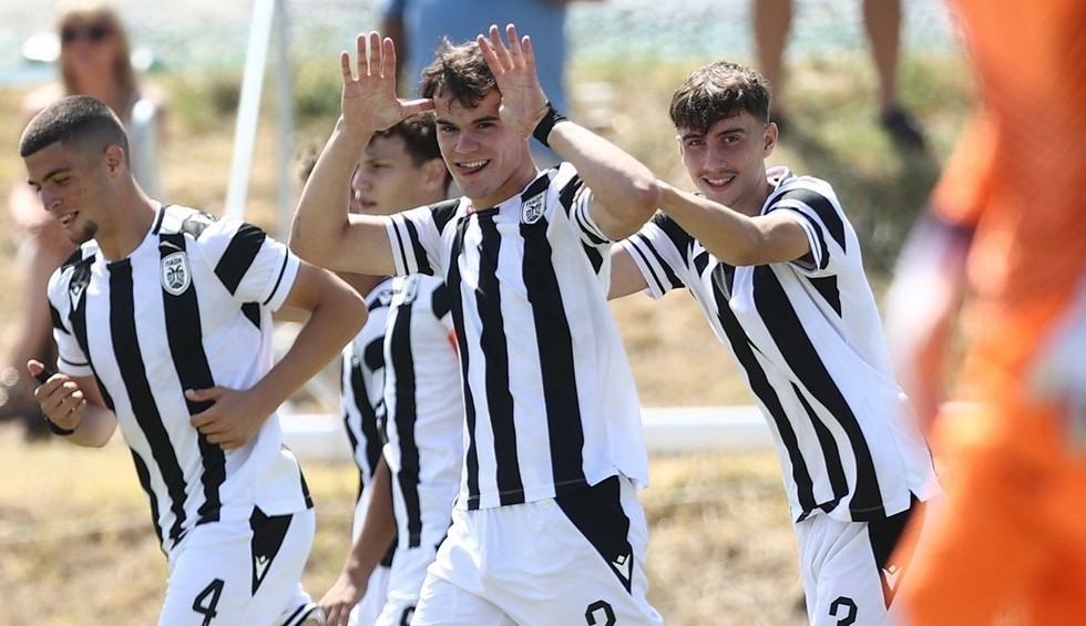 ΠΑΟΚ Κ19: Διπλό στη Λειβαδιά και παραμονή στην κορυφή