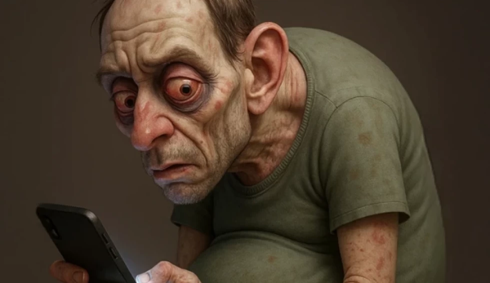 A generic square placeholder image with rounded corners in a figure.