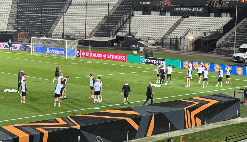 ΠΑΟΚ-Μπραν: Η τελευταία προπόνηση των Νορβηγών στην Τούμπα (pics/vid)