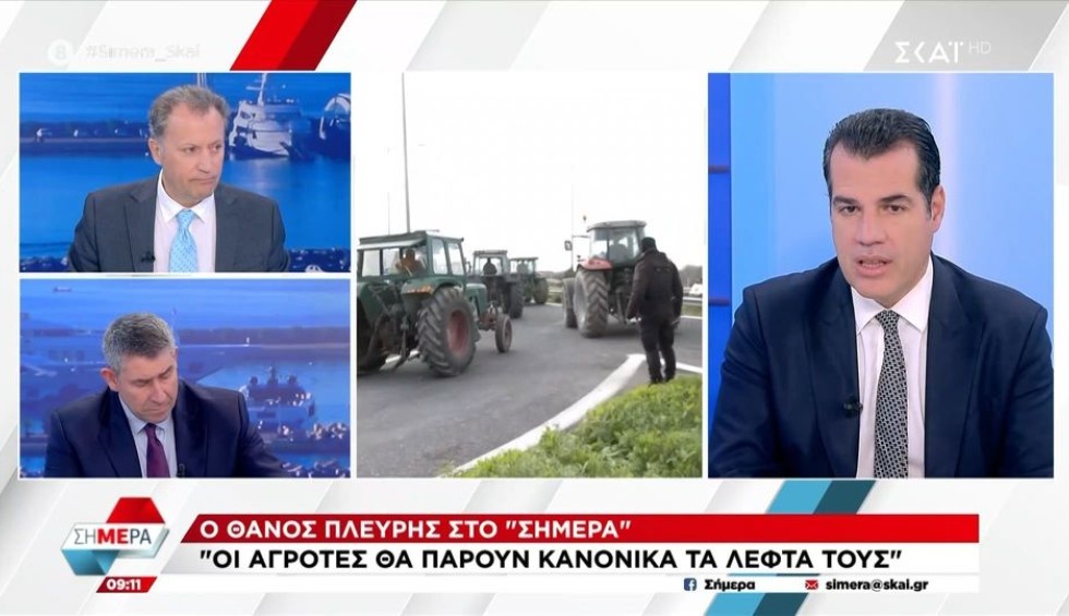 Επεισόδια αγροτών-ΜΑΤ: «Κάποιοι προκάλεσαν την αστυνομία»