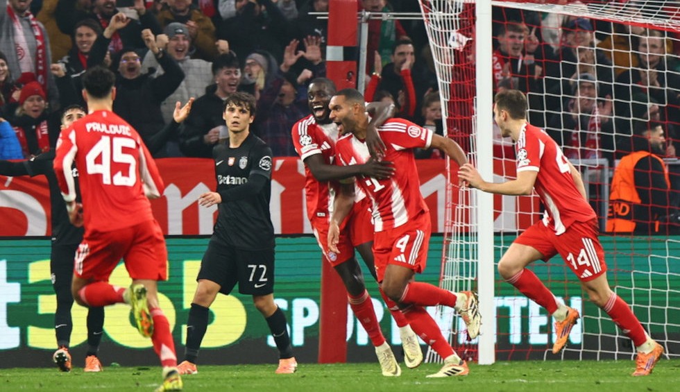 Η Μπάγερν με ανατροπή κόντρα στη Σπόρτινγκ σκαρφάλωσε στη 2η θέση