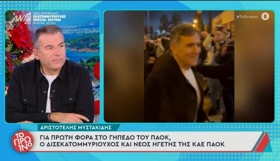 ΠΑΟΚ: Θέμα στην εκπομπή του Λιάγκα η παρουσία Μυστακίδη στο «Παλατάκι»