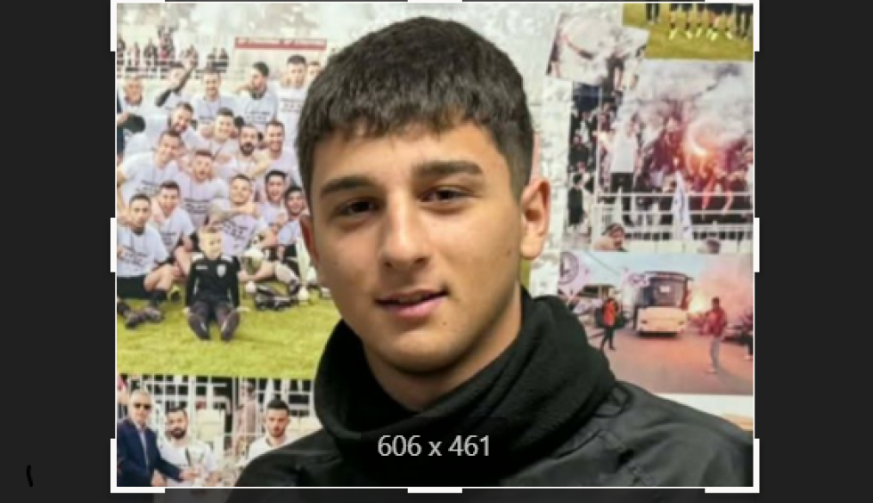 A generic square placeholder image with rounded corners in a figure.