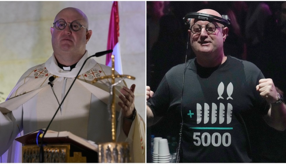 A generic square placeholder image with rounded corners in a figure.