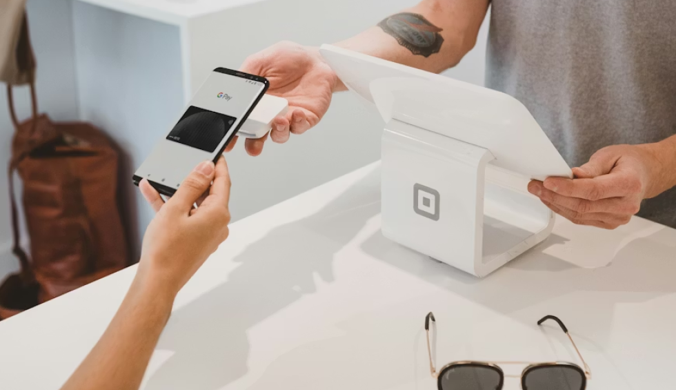 A generic square placeholder image with rounded corners in a figure.