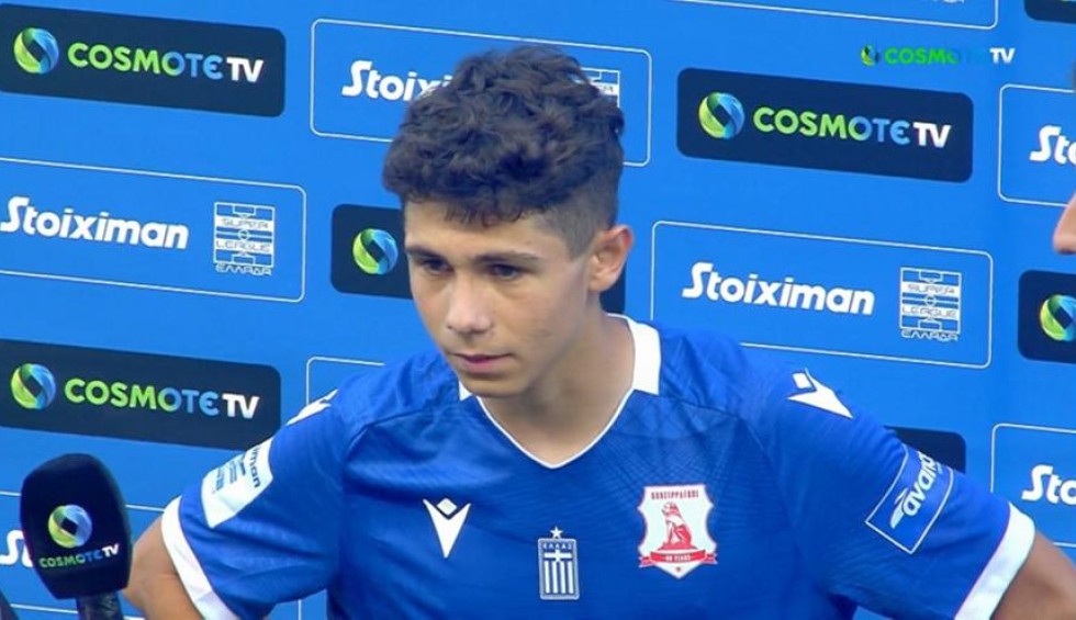 Σωτήρης Κωνσταντινίδης για τον γιο του: «Έτσι πήγε από τον Πανσερραϊκό στον Ολυμπιακό, μας προσέγγισε και ο ΠΑΟΚ»