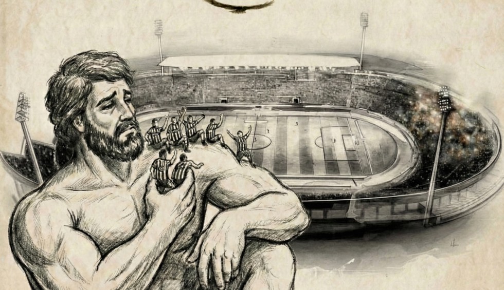 A generic square placeholder image with rounded corners in a figure.