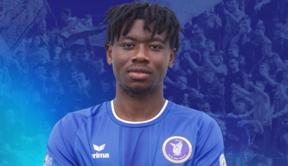 A generic square placeholder image with rounded corners in a figure.