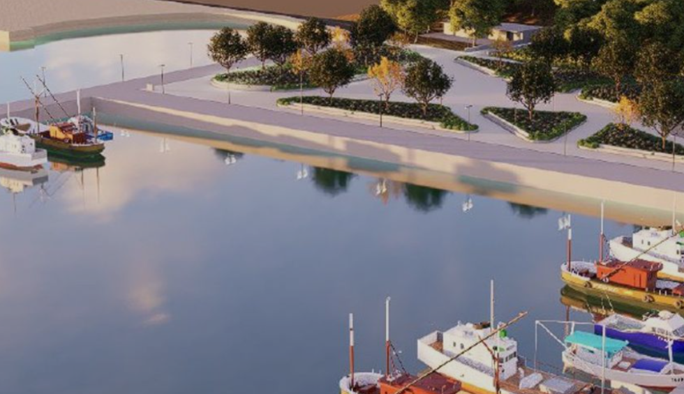 A generic square placeholder image with rounded corners in a figure.