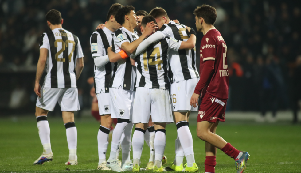 ΠΑΟΚ: Κυριαρχία και βλέμμα στην κορυφή