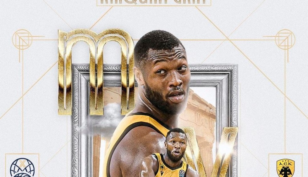 ΑΕΚ-BCL: MVP στους «16» ο ΡάιΚουαν Γκρέι