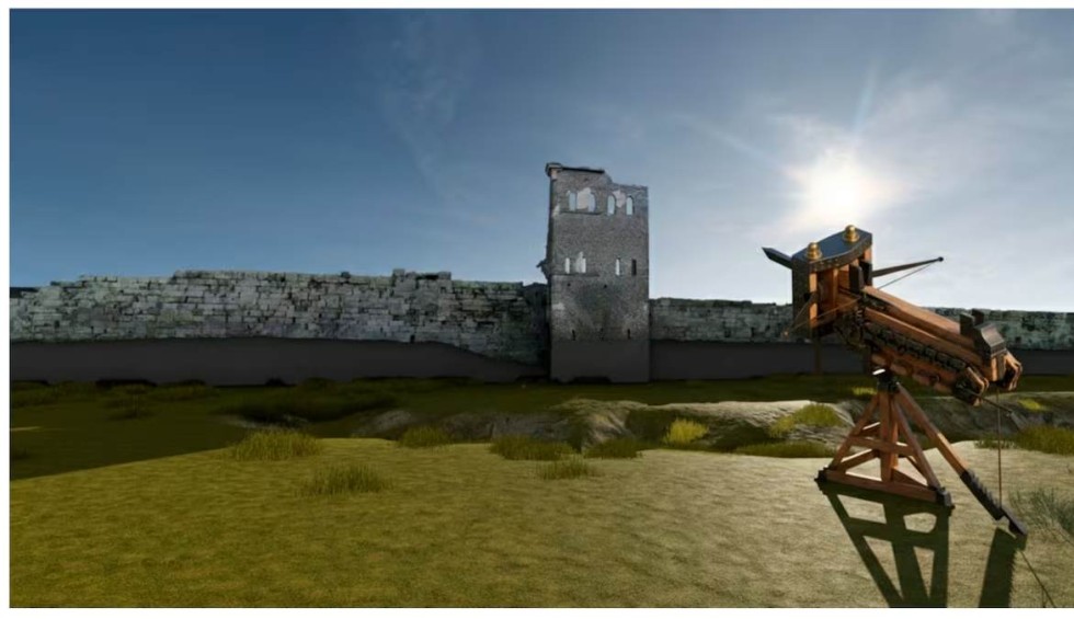 A generic square placeholder image with rounded corners in a figure.