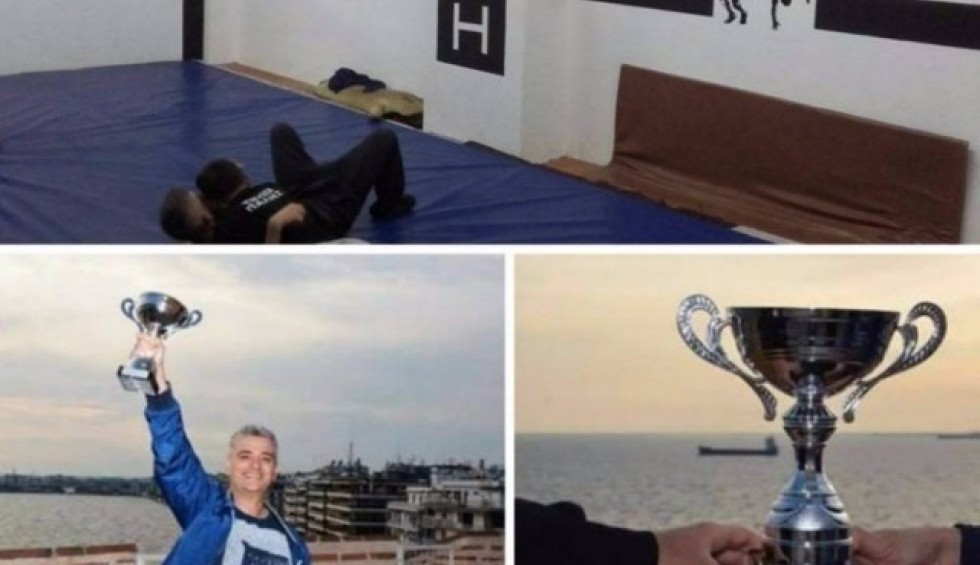 A generic square placeholder image with rounded corners in a figure.