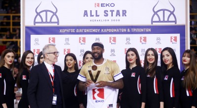 Νικητής των τριπόντων ο Μπόμπι Μπράουν του ΠΑΟΚ!