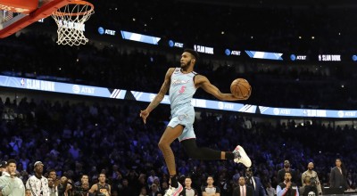 Τρομερός διαγωνισμός καρφωμάτων με νικητή τον Ντέρικ Τζόουνς