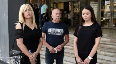 Στο δικαστικό μέγαρο Θεσσαλονίκης η οικογένεια του Τόσκο Μποζατζίσκι