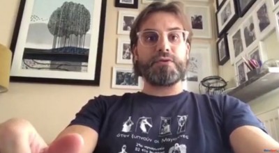 ﻿Ο Θανάσης Κυλώνης στο WebTV της Metromedia