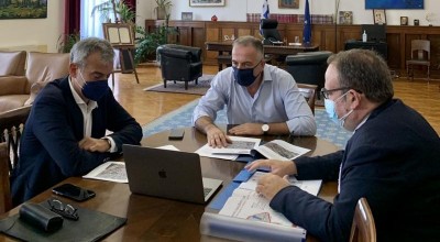 Συνάντηση Καλαφάτη-Ζέρβα για τη Νέα Τούμπα και την ανάπλαση της ΔΕΘ