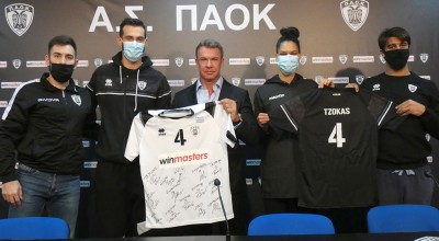 Winmasters: Στηρίζει τον ΠΑΟΚ για δεύτερη συνεχή χρονιά!