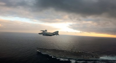 Κρήτη: Συνεκπαίδευση ελληνικών μαχητικών με το «Harry S. Truman»