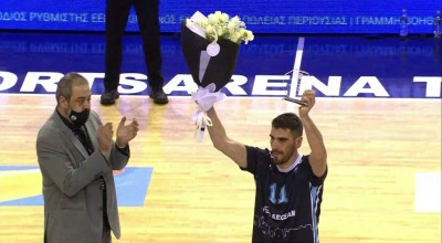 Βραβεύτηκε ο Μαργαρίτης πριν το ΠΑΟΚ-Κολοσσός Ρόδου