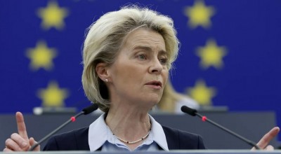 Φον ντερ Λάιεν: «Μεγαλύτερο το κόστος για τη Ρωσία όσο συνεχίζεται ο πόλεμος»