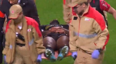 Αγωνία για Βαρέλα: Έχασε τις αισθήσεις του μετά από σουτ στο πρόσωπο