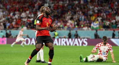 Έξαλλος ο Λουκάκου μετά τον αποκλεισμό του Βελγίου έσπασε πλέξι γκλας του πάγκου (vid)