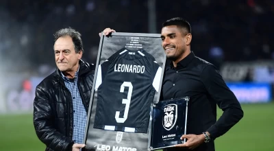 Μάτος: «Χάρηκα για την μεγάλη τιμή, η νέα γενιά του ΠΑΟΚ να πετύχει περισσότερα από την δική μου»