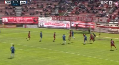 Πανσερραϊκός - Αλμωπός 1-0: Ο Αυλωνίτης με κεφαλιά άνοιξε το σκορ