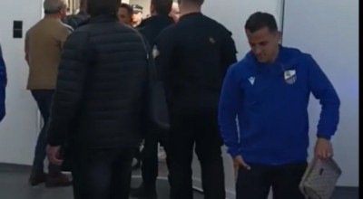 Ιωνικός-Λαμία: Ο Μαρτίνεθ δέχθηκε κλωτσιά έξω από τα αποδυτήρια