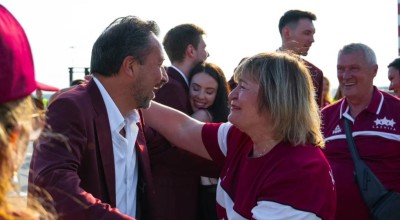 Mundobasket 2023: Υποδοχή με κλάματα για τους Λετονούς (pics)