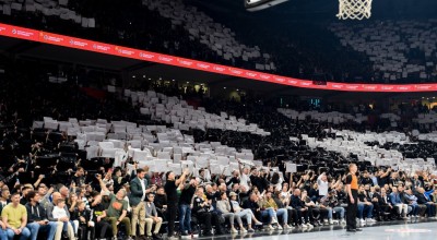Παρτιζάν: «Χάος» στην κερκίδα, σύρραξη μεταξύ των οπαδών